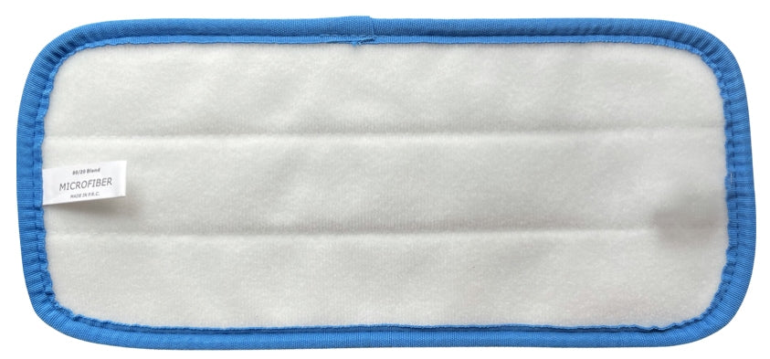 EACH 5" X 10" STANDARD LOOP PILE Microfiber Hook and Loop Wall Washing Pad