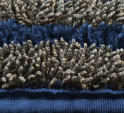 EACH 18" GRAY Microfiber SCRUBBER Hook and Loop Mopping Pad