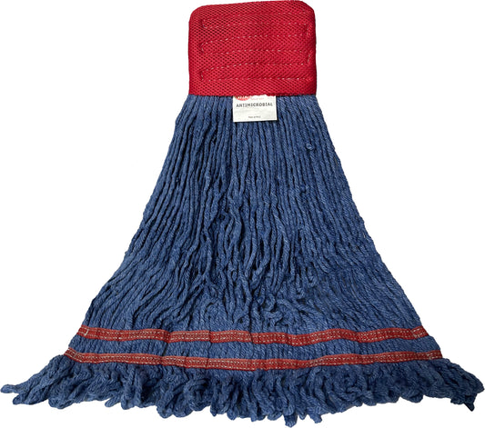 Premium Blend Antimicrobial Looped-End Wet Mop