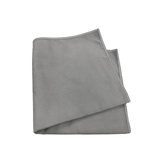 Paños de Gamuza de Microfibra - 16" x 16" - Gris