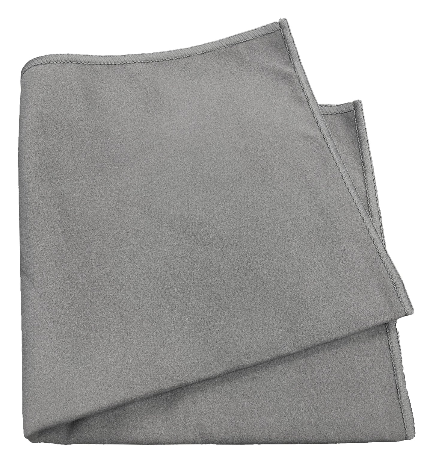 Paños de Gamuza de Microfibra - 16" x 16" - Gris