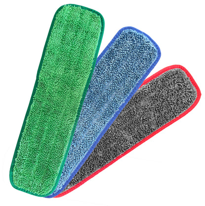 Almohadilla de gancho y bucle de limpieza profunda de microfibra con circuito cerrado
