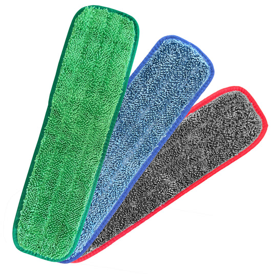 Almohadilla de gancho y bucle de limpieza profunda de microfibra con circuito cerrado