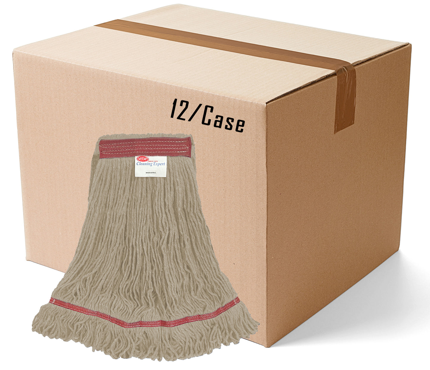 Cotton Blend Looped-End Wet Mop