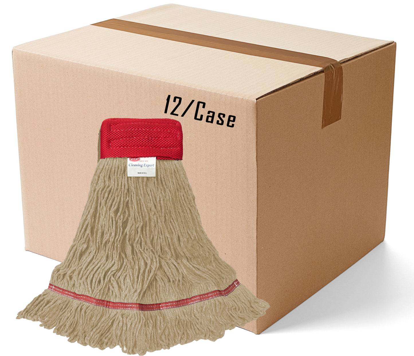 Cotton Blend Looped-End Wet Mop