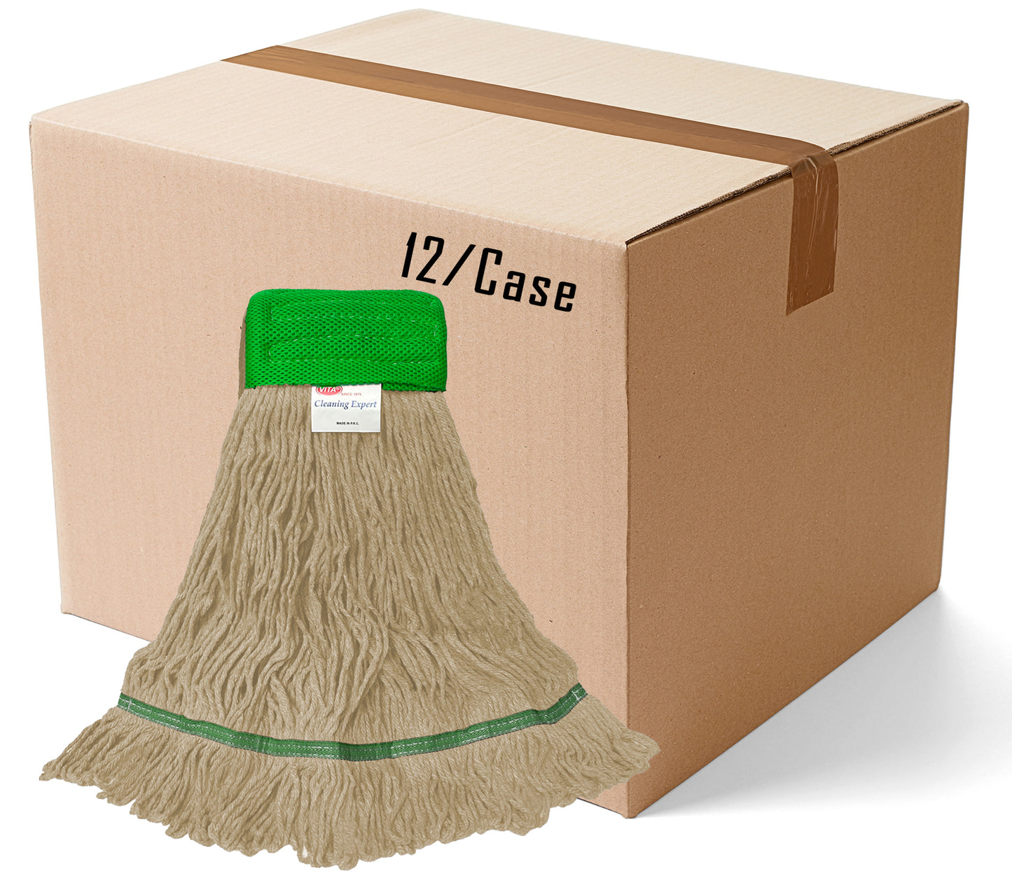 Cotton Blend Looped-End Wet Mop