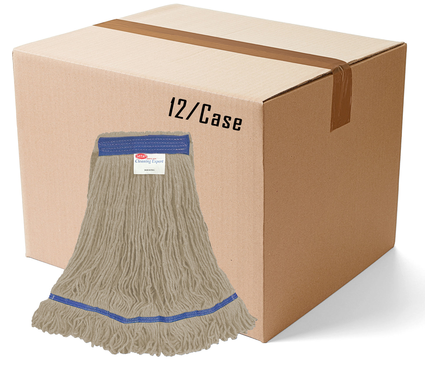 Cotton Blend Looped-End Wet Mop