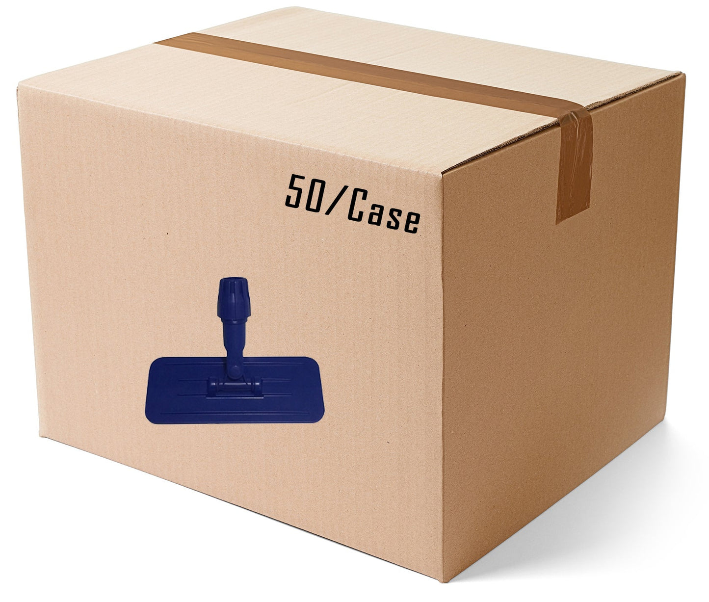 Plastic Microfiber Frame - 9" x 3 3/4" Blue with Hook and Loop