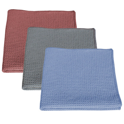 Paños de microfibra para vidrio - HoneyComb - 16" x 16"