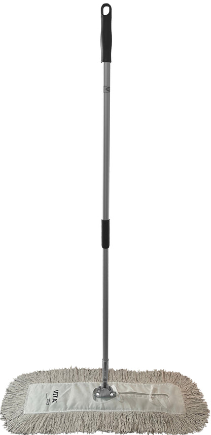 Kit completo de trapeador para polvo - Grado industrial de circuito cerrado trenzado - Lavable