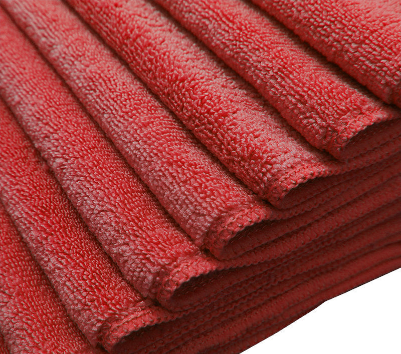 Microfiber Cleaning Cloths - Terry 16" x 16" Performance Quality 400gsm