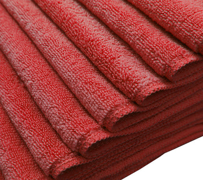 Microfiber Cleaning Cloths - Terry 16" x 16" Performance Quality 400gsm