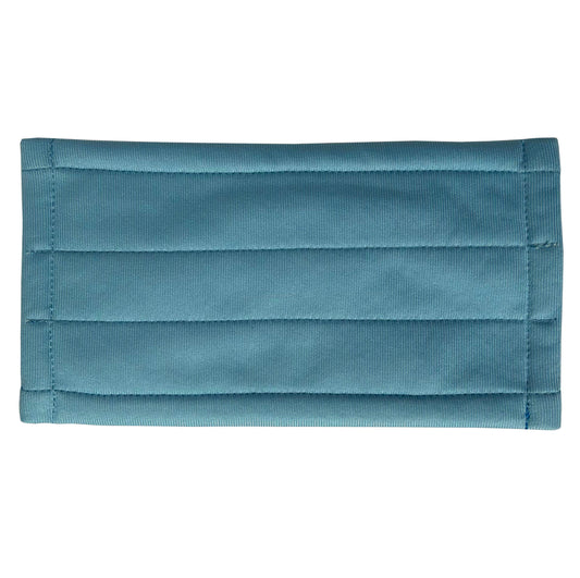 Blue Microfiber Glass Cleaning Pad - 12 Inch